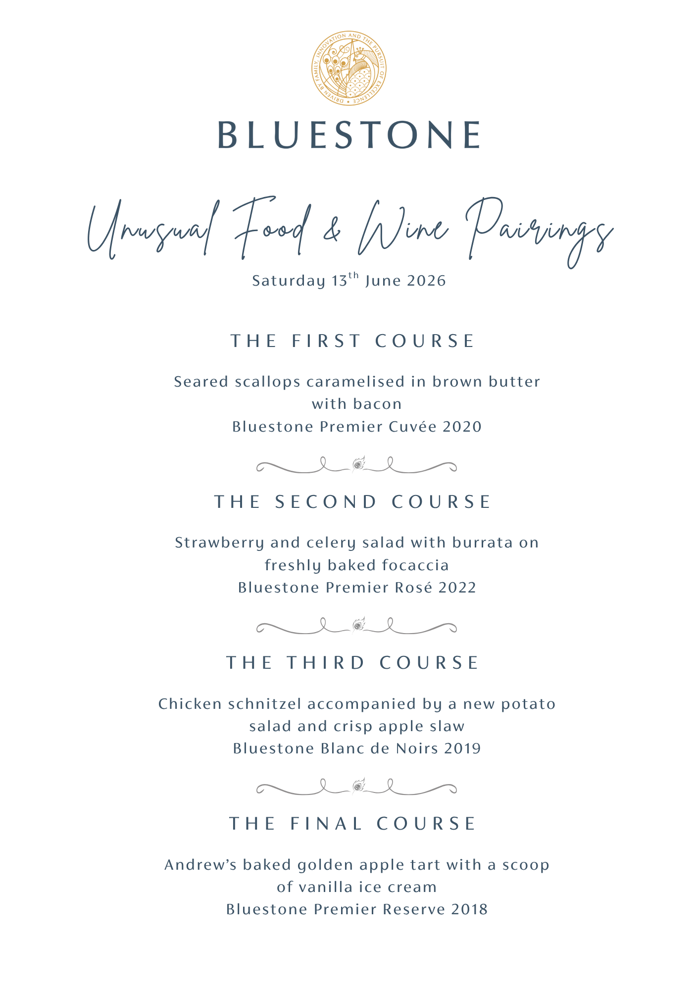 Unusual Food & Wine Pairing | Saturday 13th June