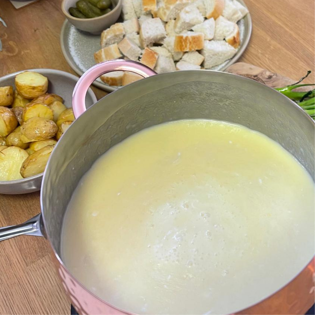Cheese Fondue for Two