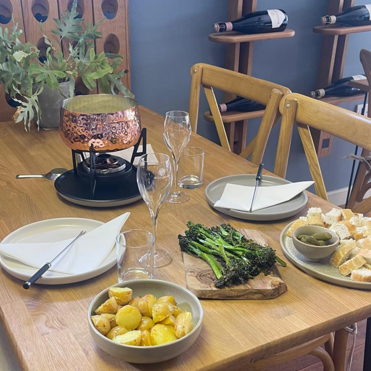 Cheese Fondue for Two